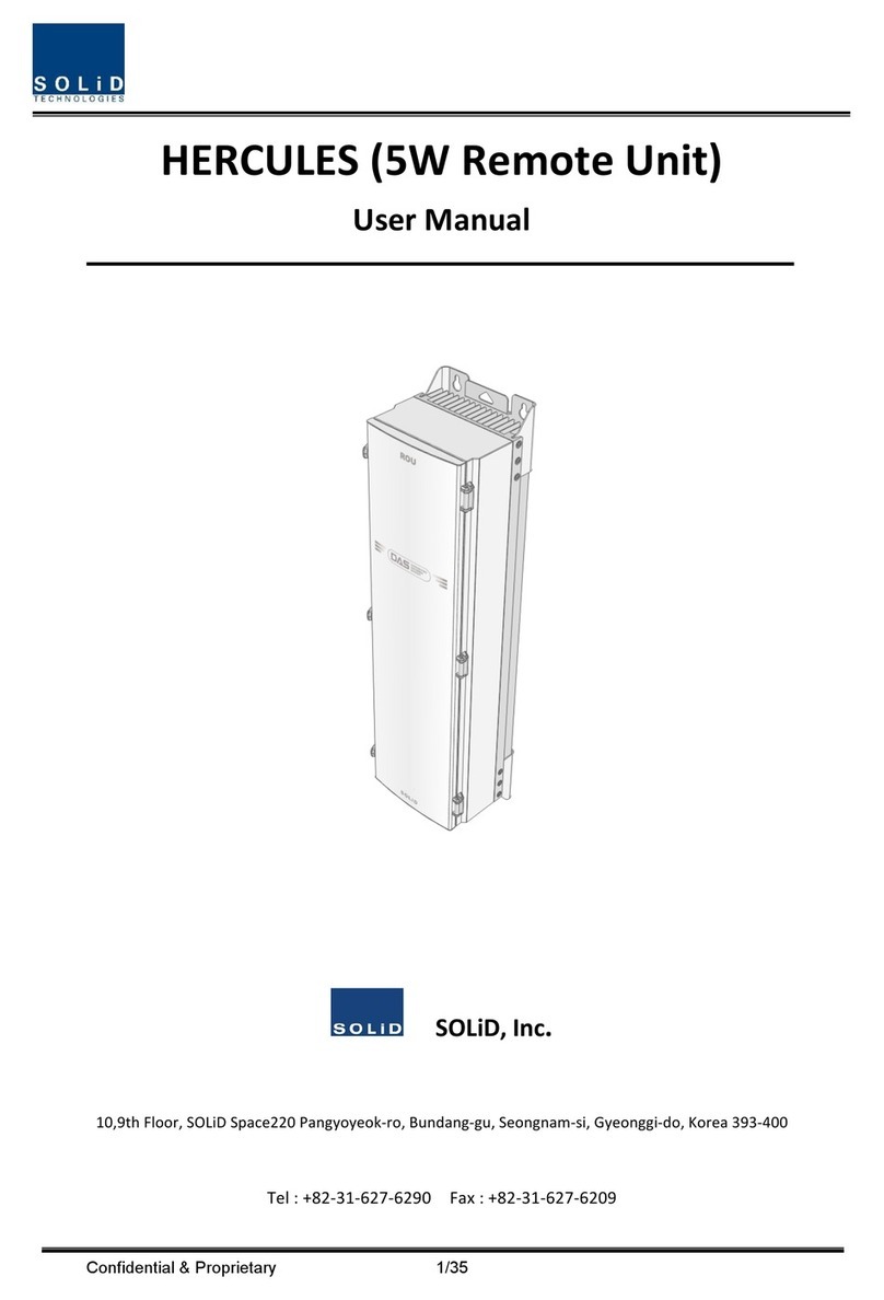 Solid Technologies HERCULES User manual