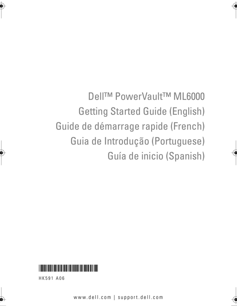 Dell PowerVault ML6000 User manual