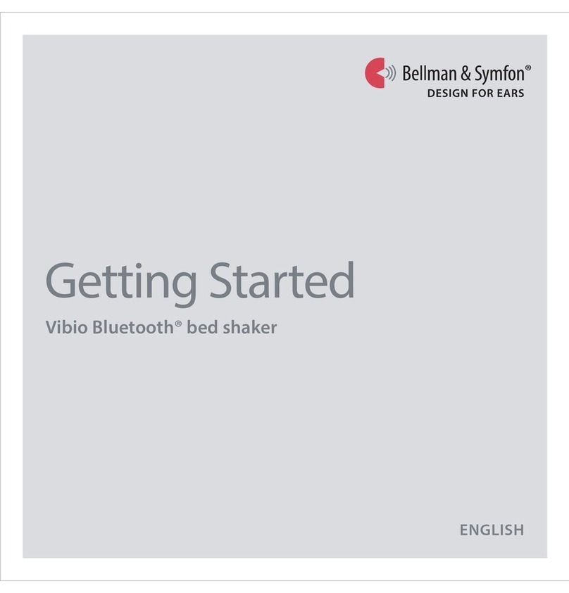 Bellman & Symfon Vibio BE1220 User manual