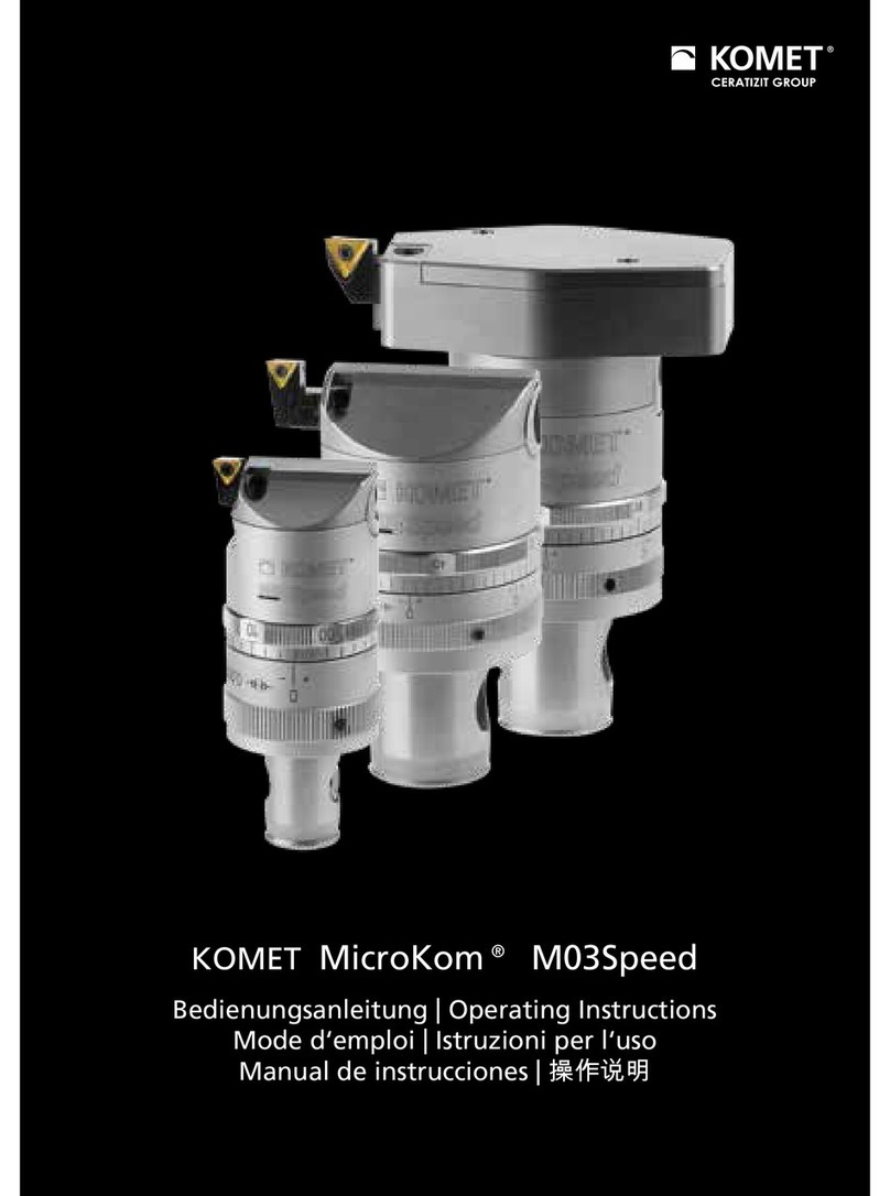 Komet MicroKom M03Speed operating instructions