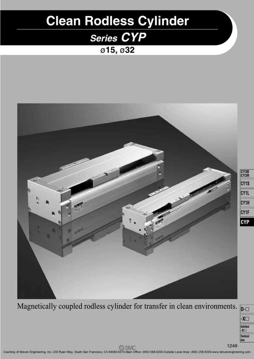 SMC Networks CYP Series Instruction manual SMC Networks CYP Series Instruction manual