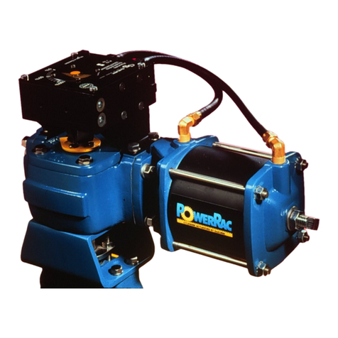DeZurik POWERRAC R1 Installation and operation manual