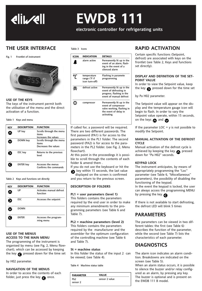 Eliwell EWDB 111 User manual