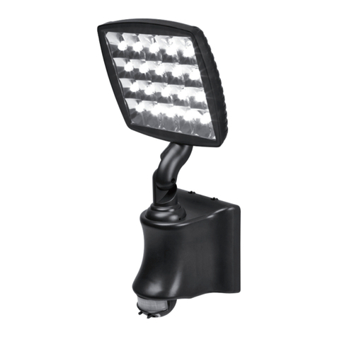 North Light JY-0004A-20W-PIR User manual