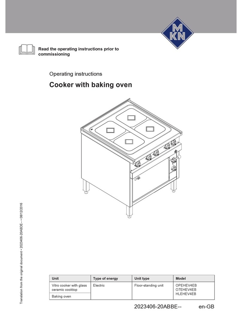 MKN OPEHEV4EB operating instructions