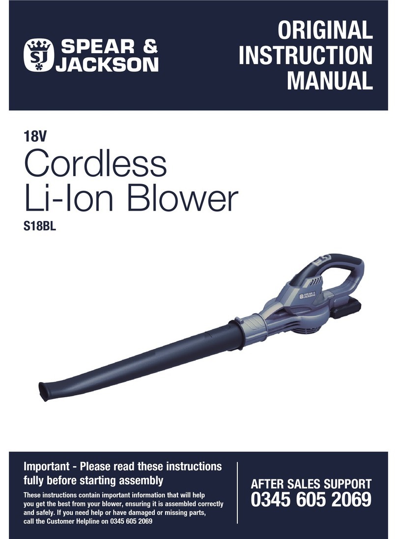 Spear & Jackson S18BL Original instruction manual