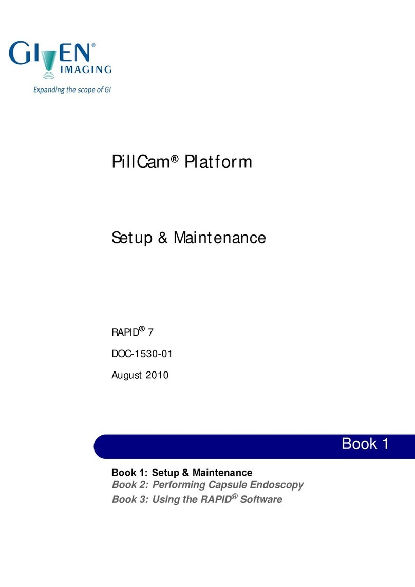 Given Imaging PillCam RAPID 7 Setup & maintenance