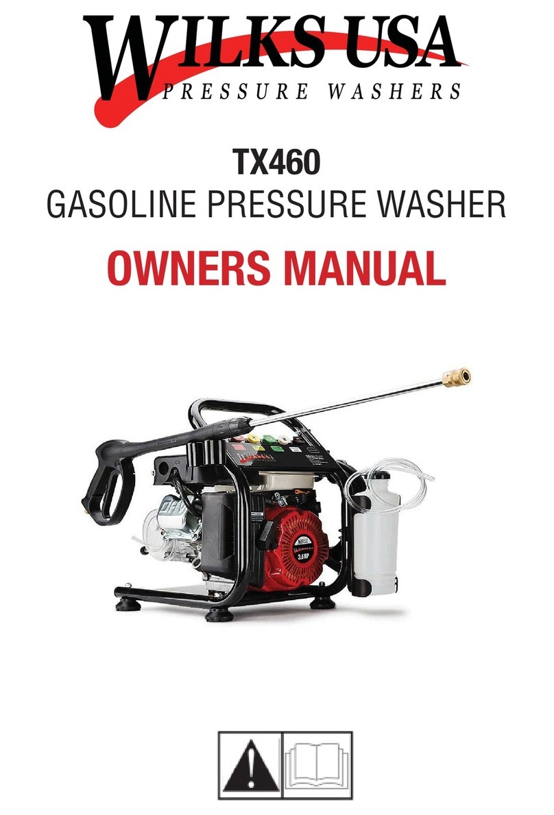 Wilks USA TX460 owner's manual