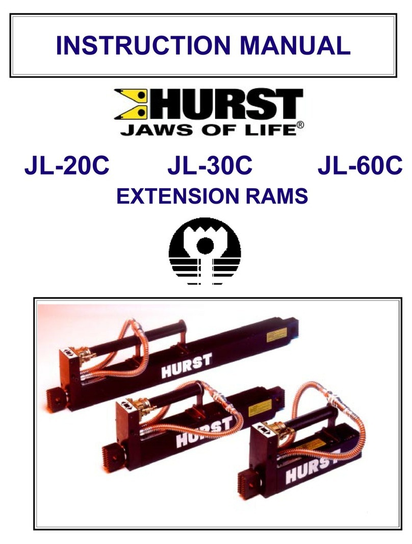 HURST JL-20C instruction manual