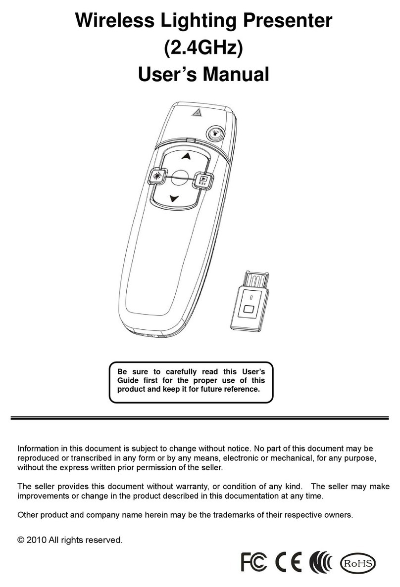 RAYTAC PF1000 User manual