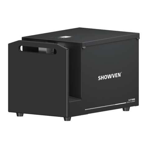 Showven Circle Flamer X-F1800 User manual