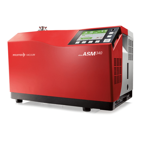 Pfeiffer Vacuum ASM 340 Technical specifications