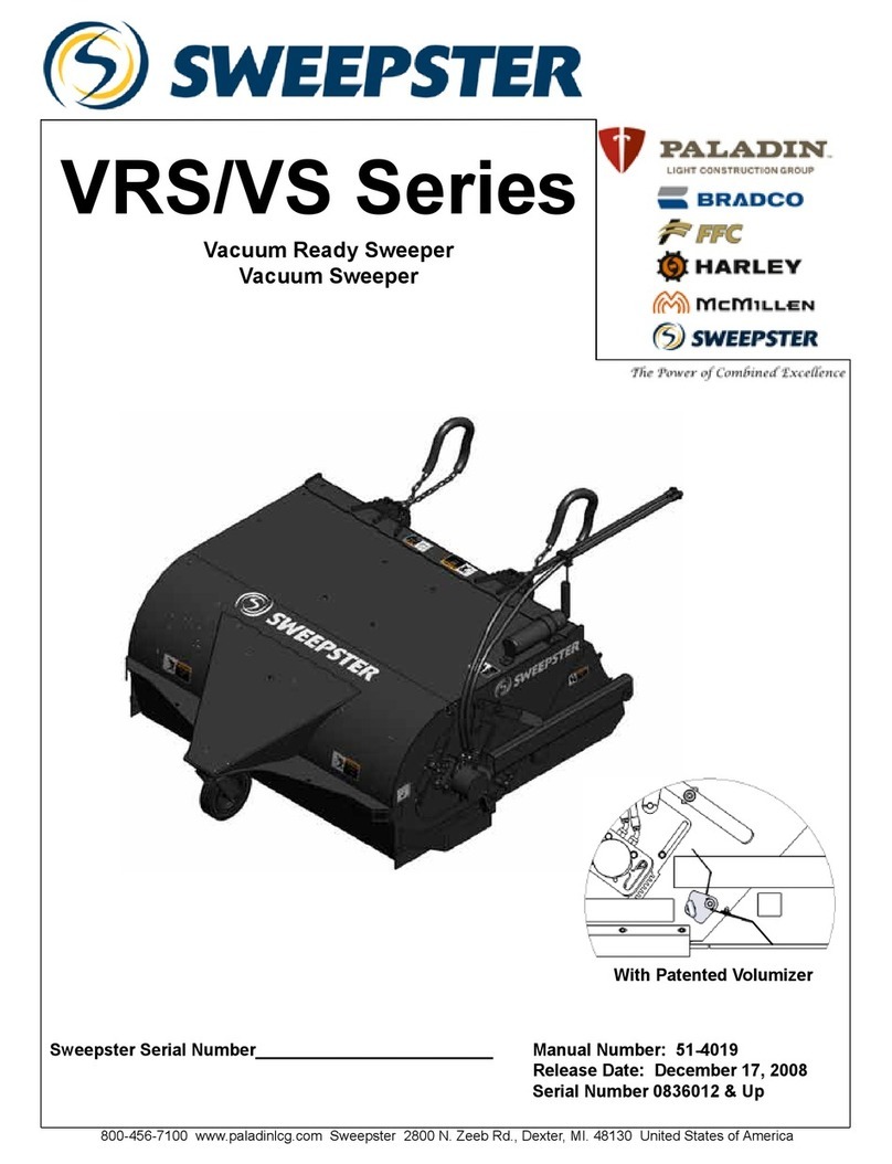 Sweepster VRS Series manual
