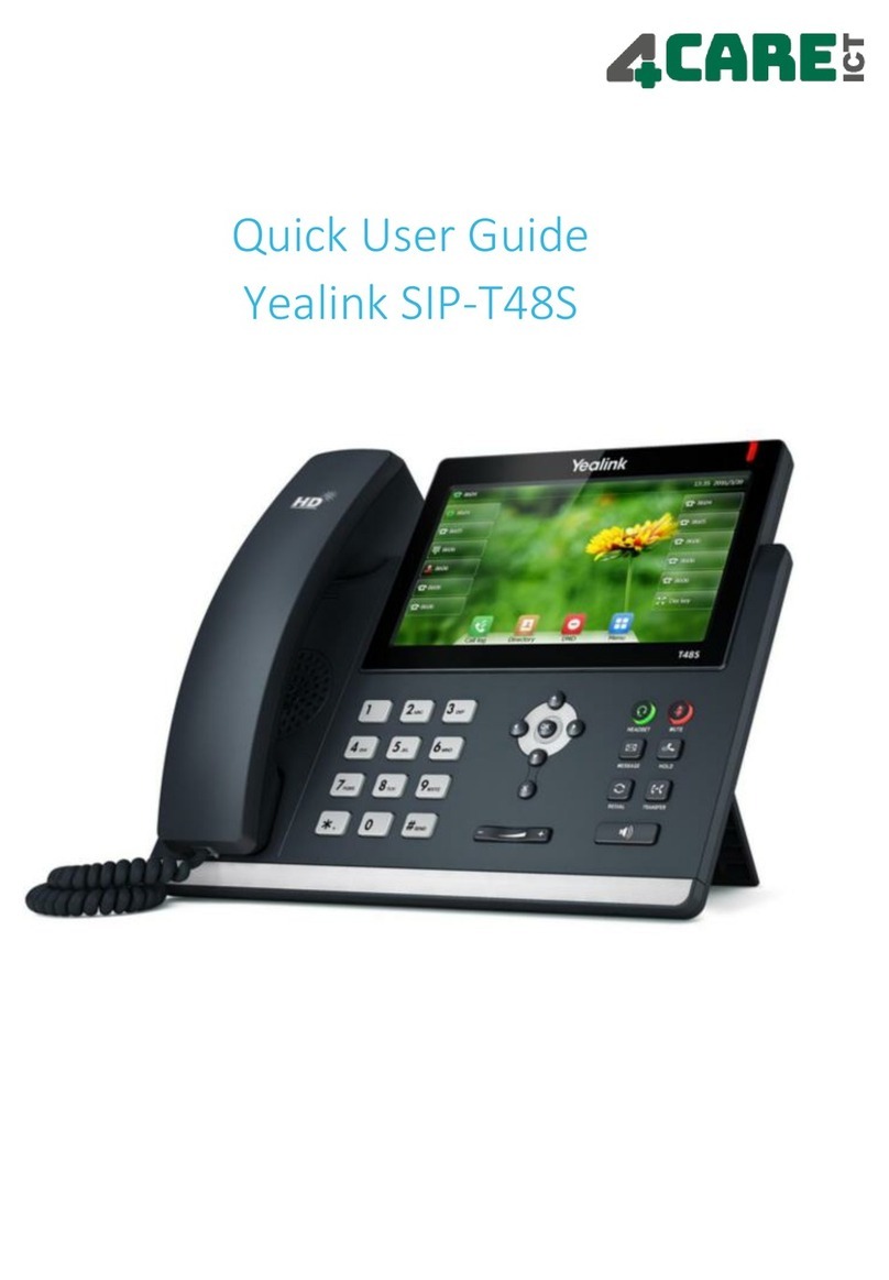 Yealink SIP-T48S Quick user guide