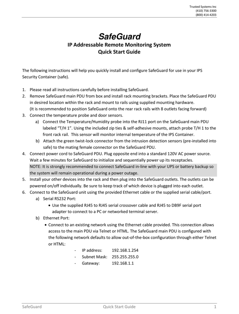 Trusted Systems SafeGuard quick start guide