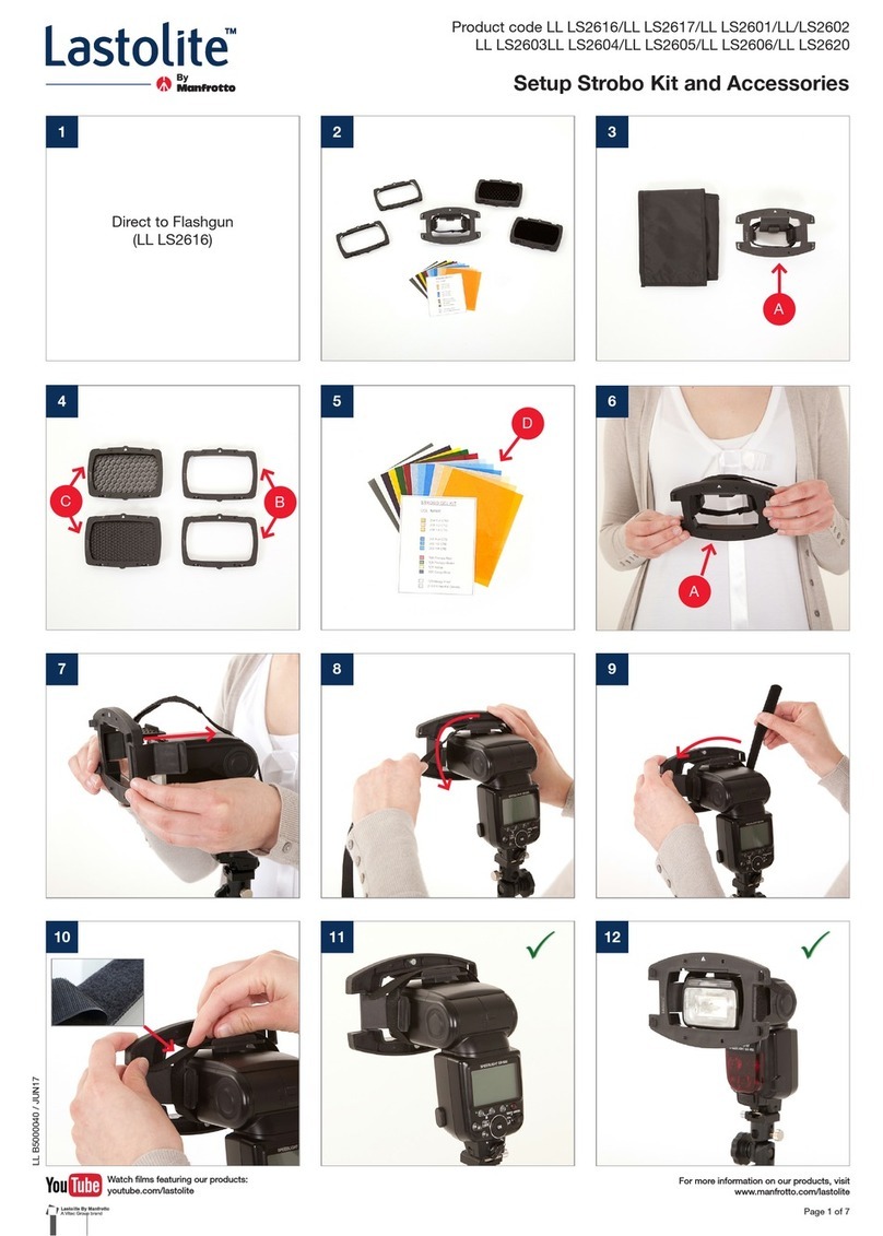 Lastolite LL LS2616 Setup instructions