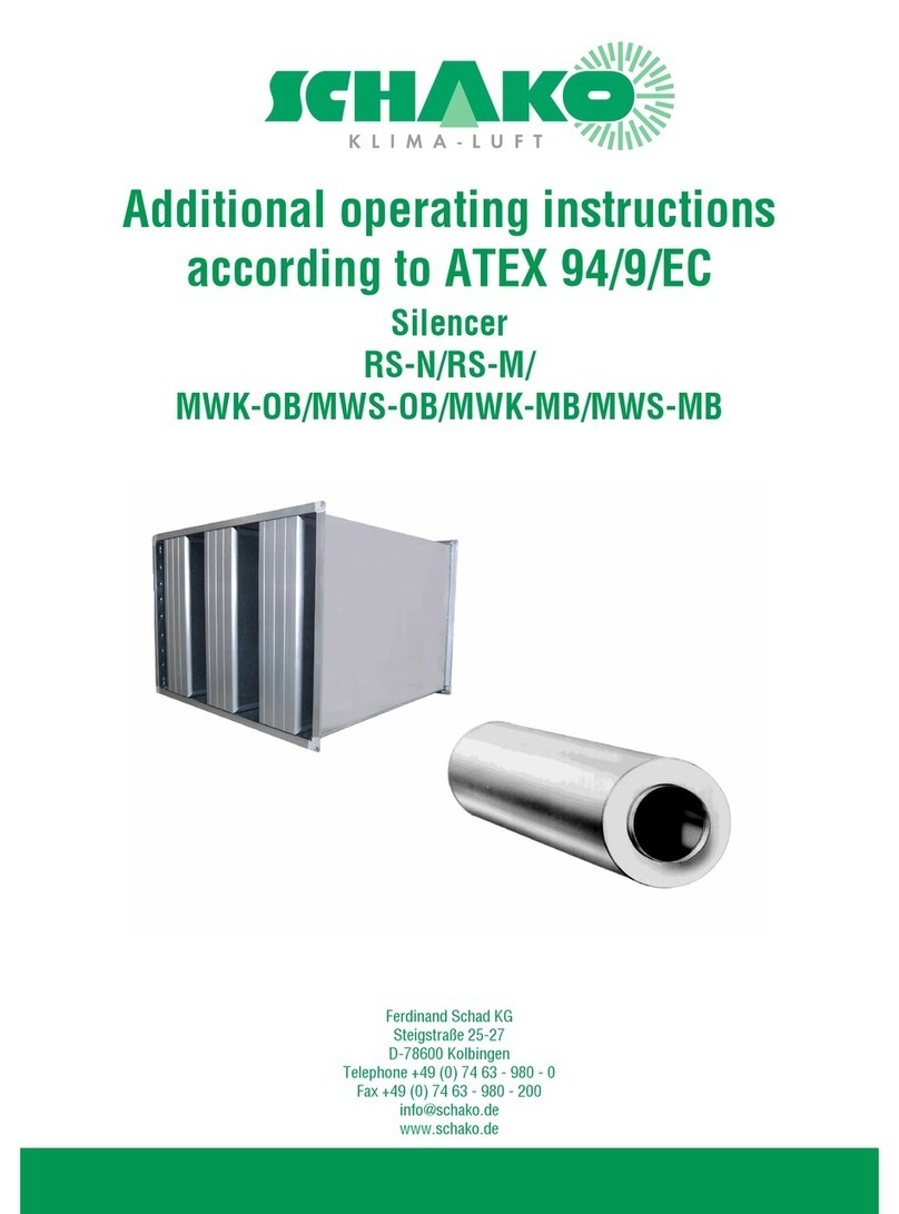 Schako RS-N Additional operating instructions