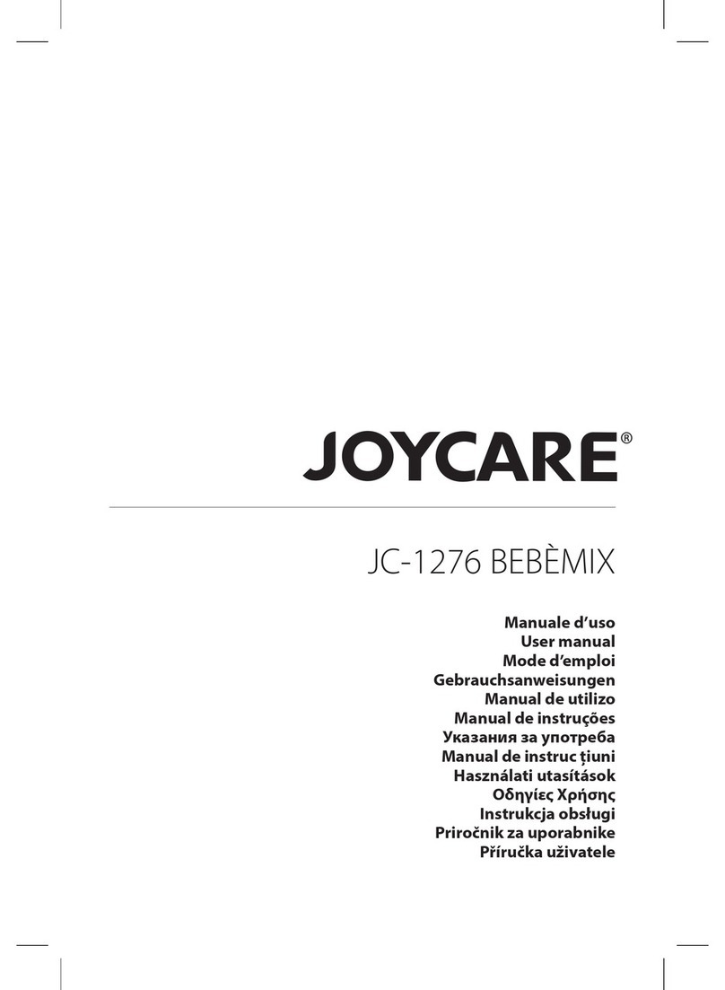 Joycare JC-1276 BEBEMIX user manual Joycare JC-1276 BEBEMIX user manual