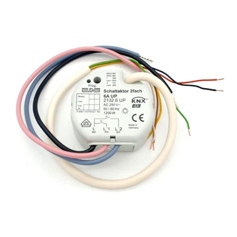 Jung KNX 2131.16 UP User manual