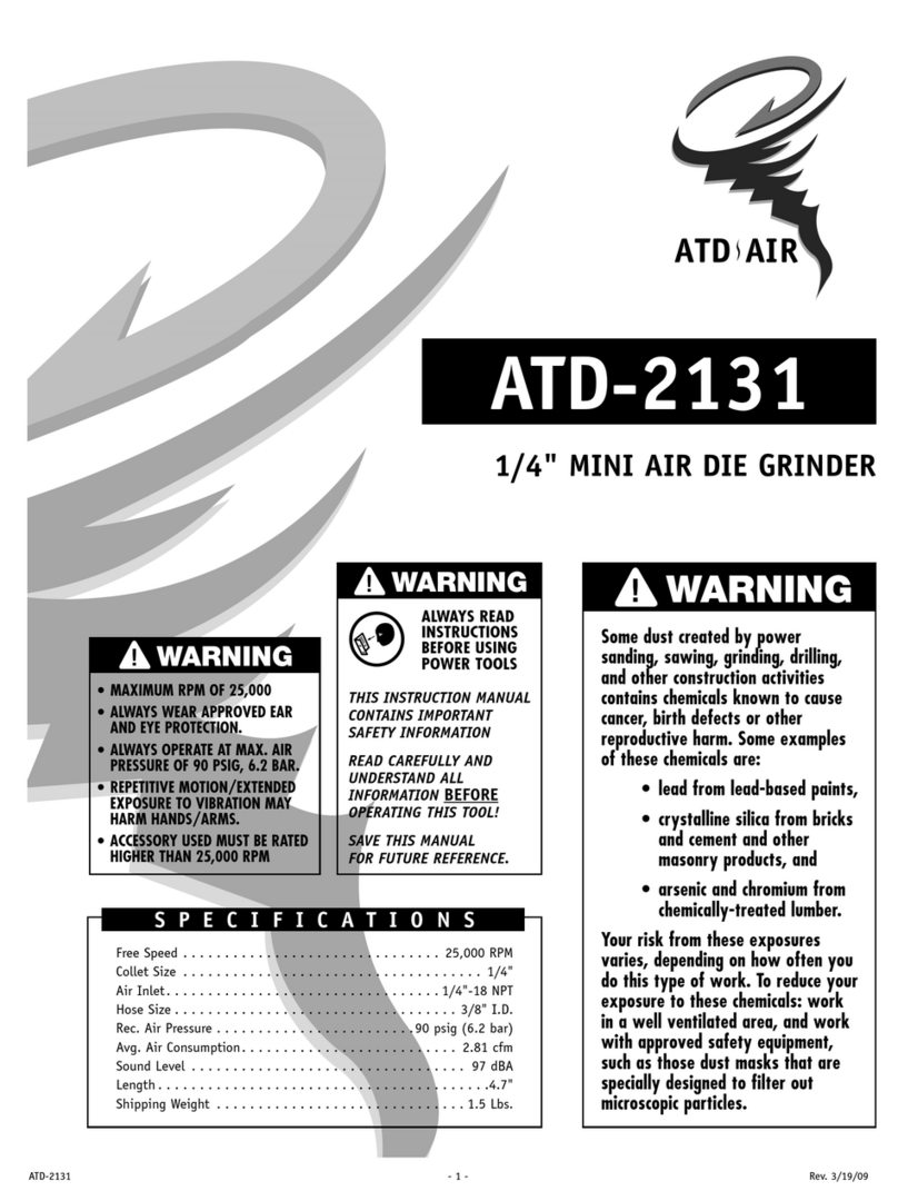 ATD AIR ATD-2131 instruction manual