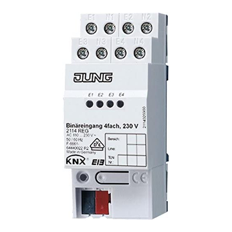 Jung KNX 2114 REG User manual