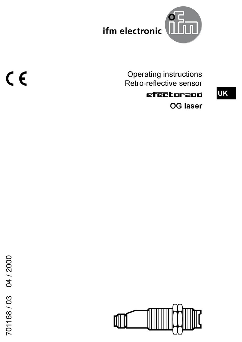 IFM Electronic efector 200 OG laser operating instructions IFM Electronic efector 200 OG laser operating instructions