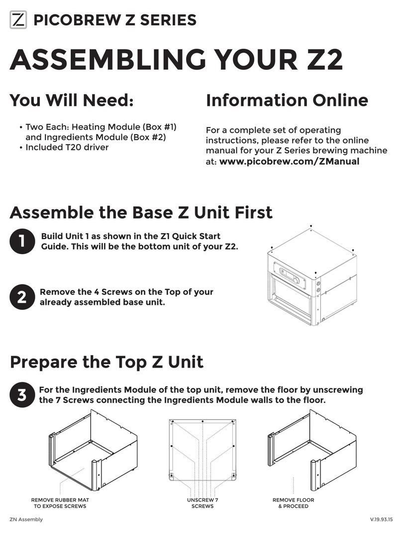 PicoBrew Z Series Assembly guide