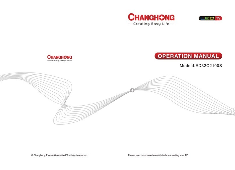 Changhong Electric LED32C2100S User manual
