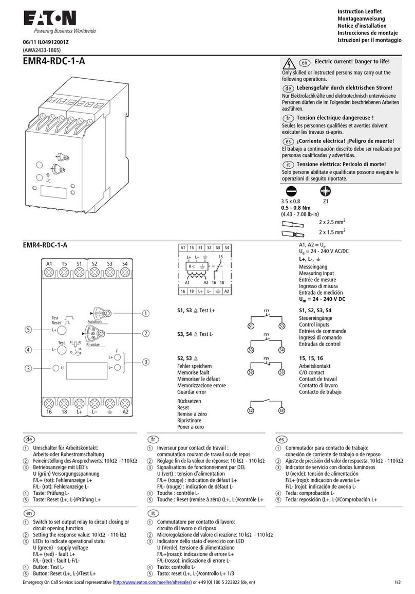 Eaton EMR4-RDC-1-A Manual