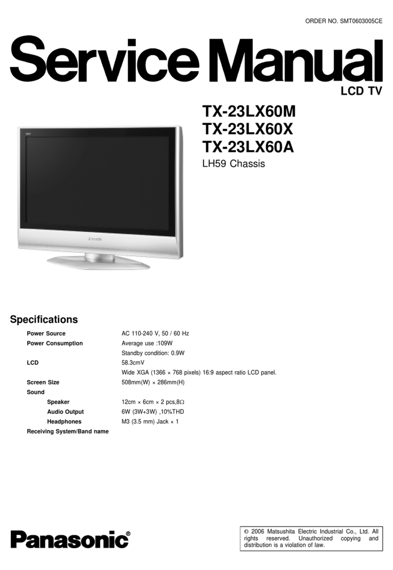 Panasonic TX-23LX60M User manual