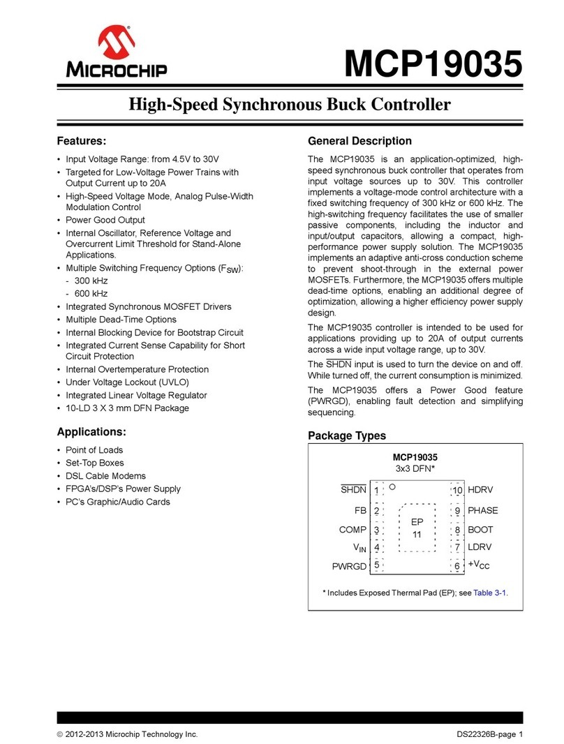 Microchip Technology MCP19035 manual