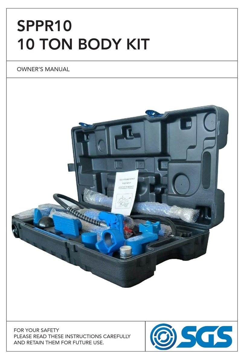 SGS SPPR10 User manual
