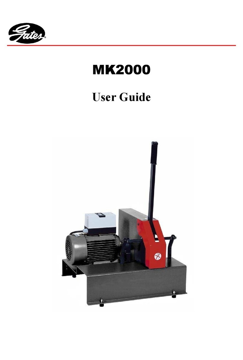 Gates MK2000 User manual