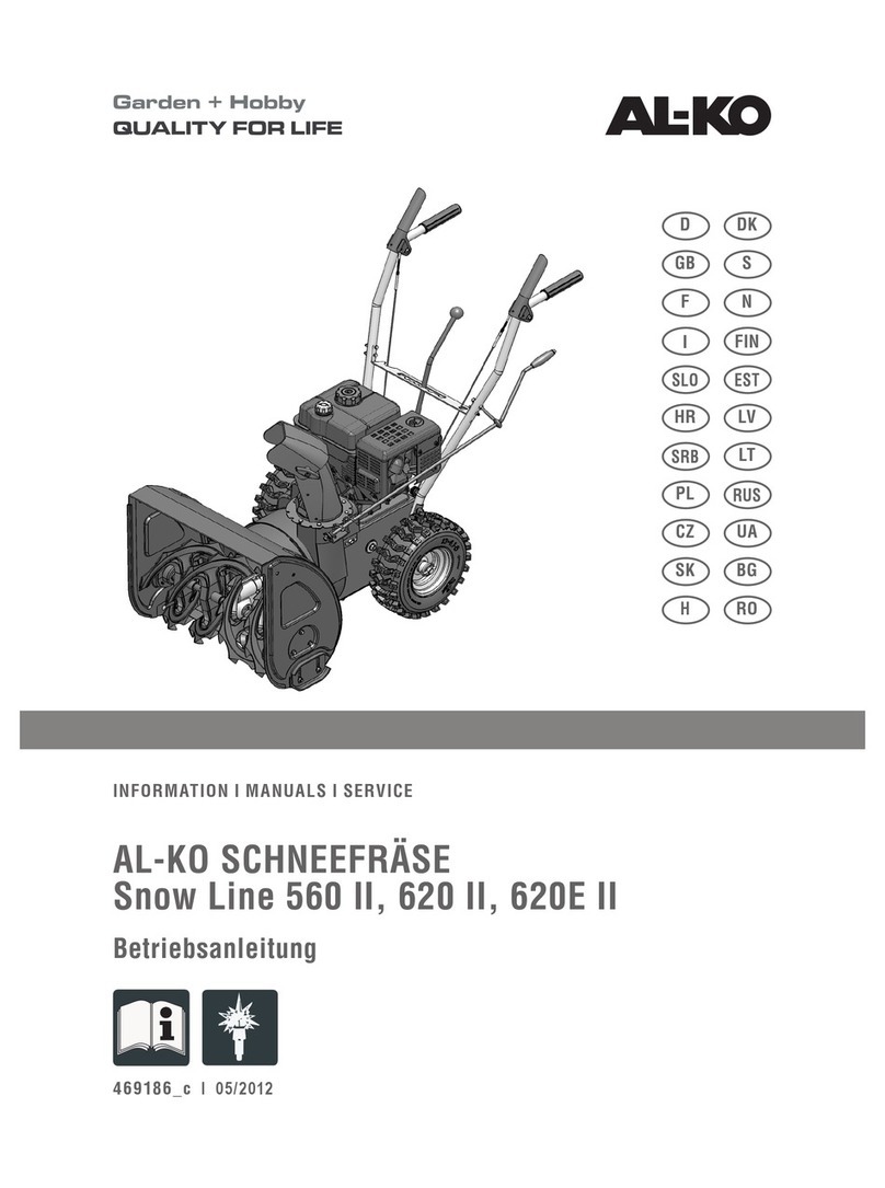 AL-KO Snow Line 560 II User manual
