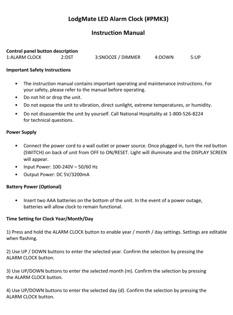 LodgMate PMK3 instruction manual