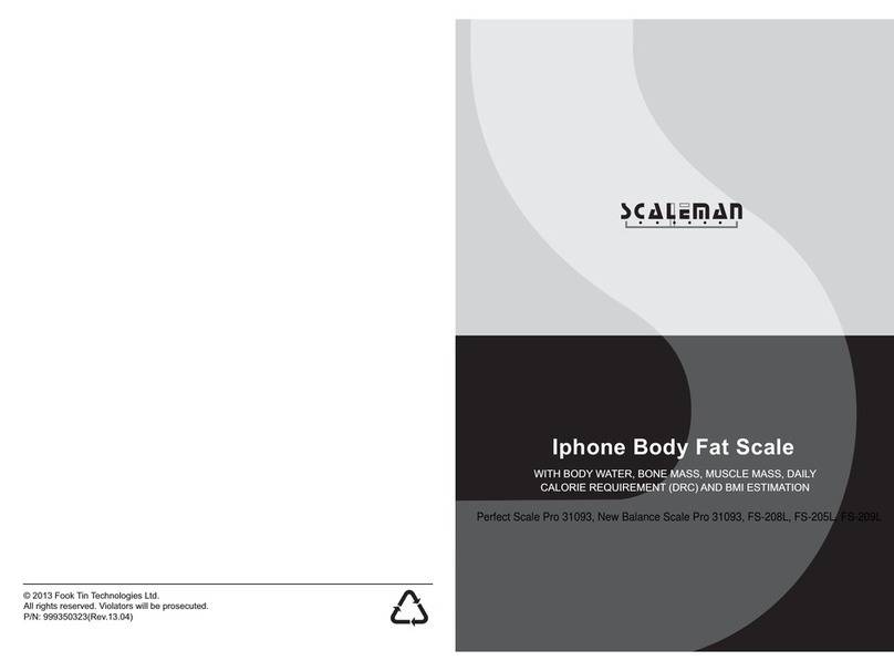 Scaleman FS-205L4 instruction manual
