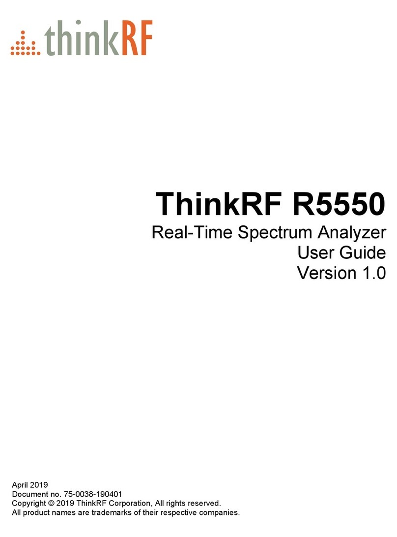 ThinkRF R5550 user guide