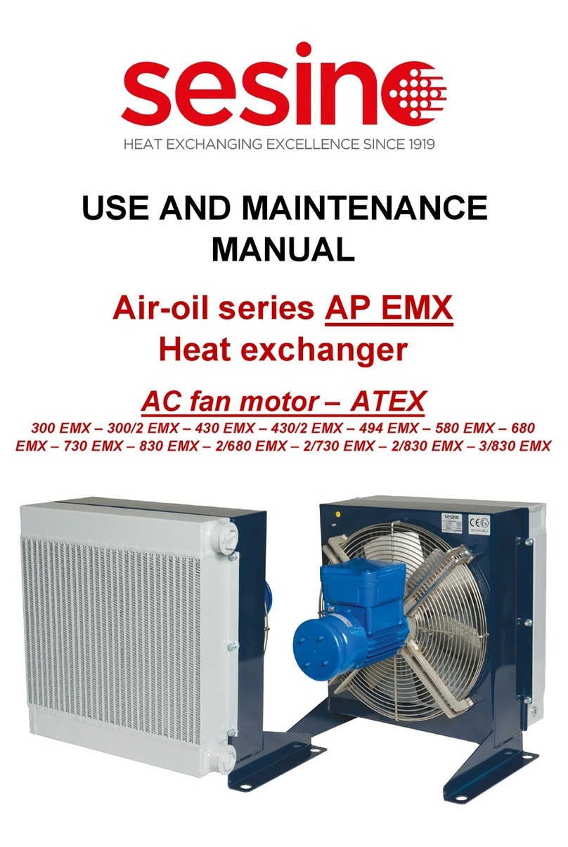 Sesino AP EMX Series Use and maintenance manual