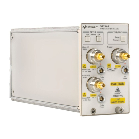 Agilent Technologies 54753A User manual