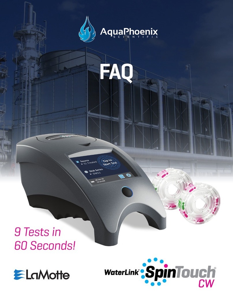 LaMotte Water Link Spin Touch CW Faq