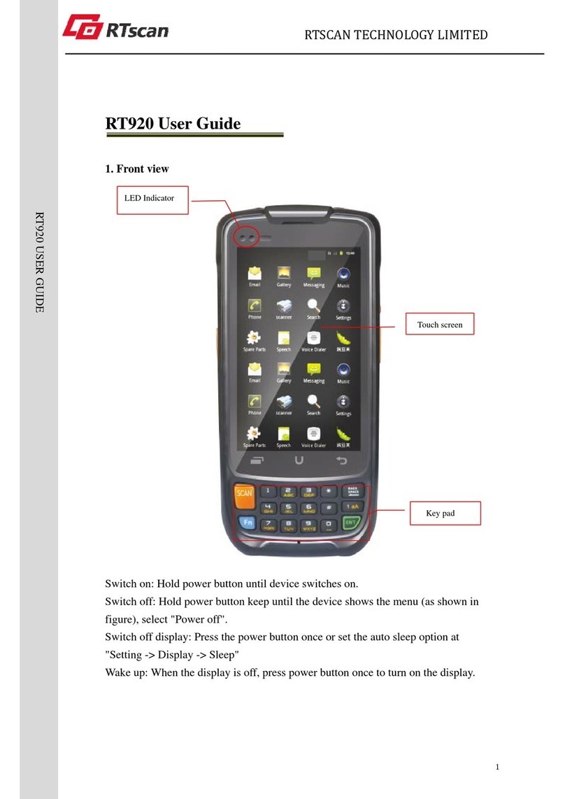 RTscan RT920 user guide
