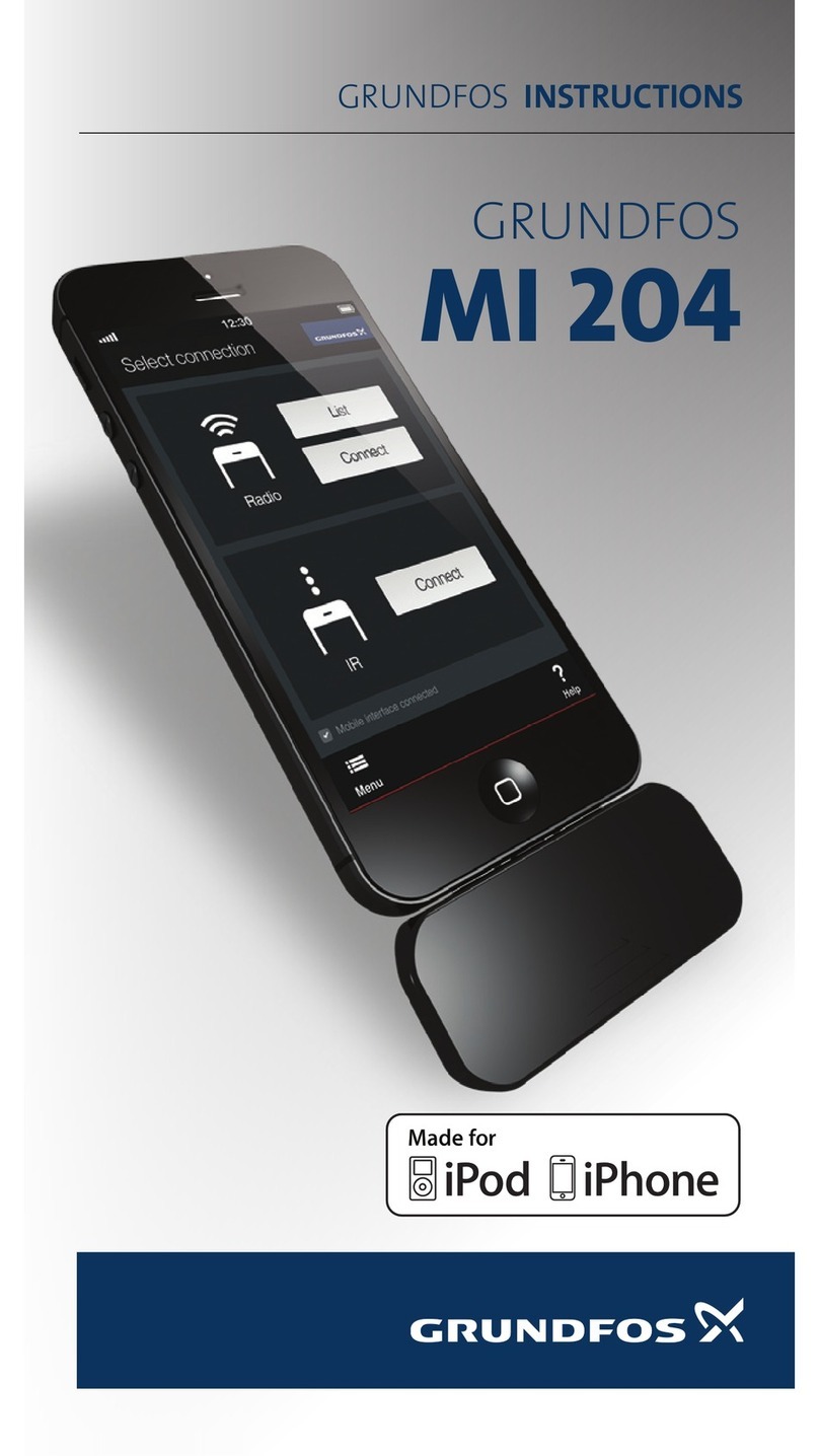 Grundfos MI 204 instructions