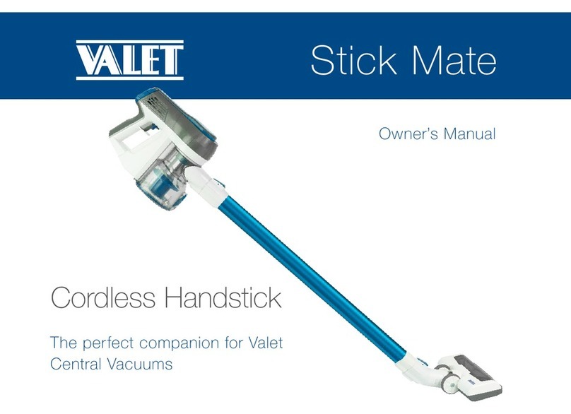 Valet VAC-400 Stick Mate User manual