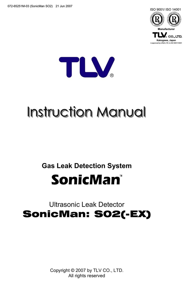 TLV SonicMan SO2 instruction manual