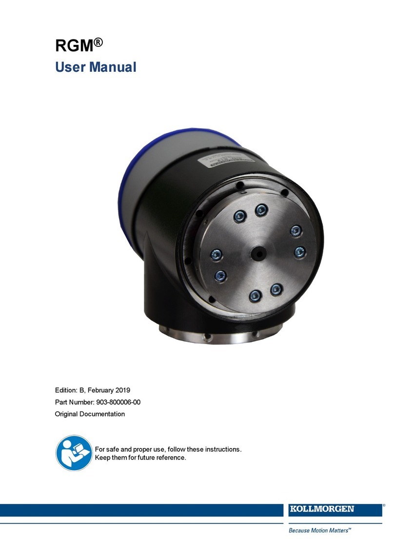Kollmorgen RGM 14 user manual