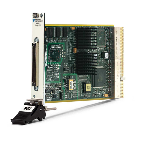 National Instruments NI 6602 user manual