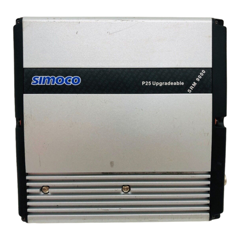 Simoco SRM9000 User manual