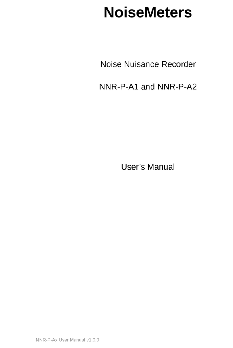 NoiseMeters NNR-P-A1 user manual