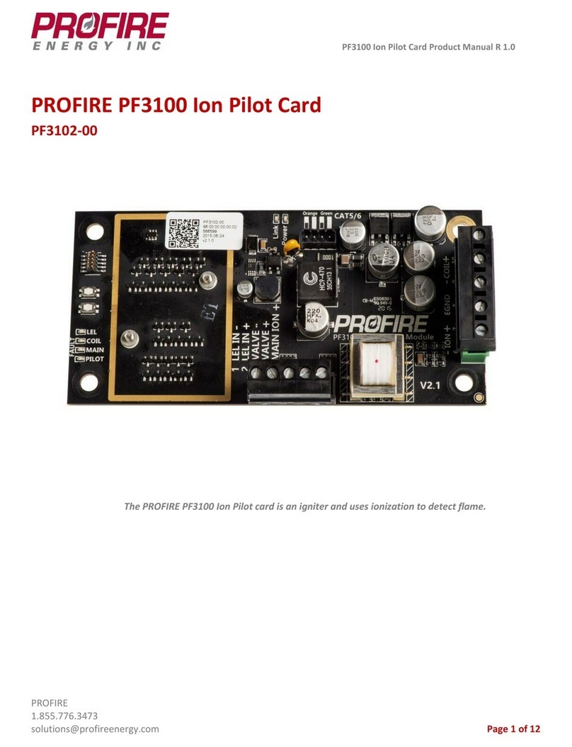 ProFire PF3102-00A User manual