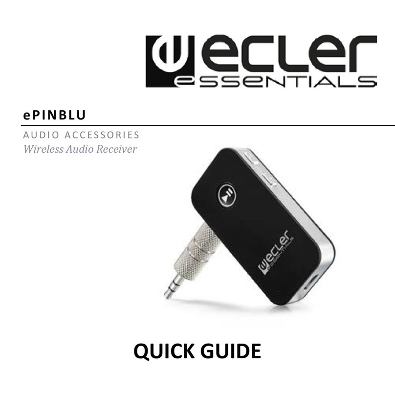 Ecler essentials ePINBLU quick guide